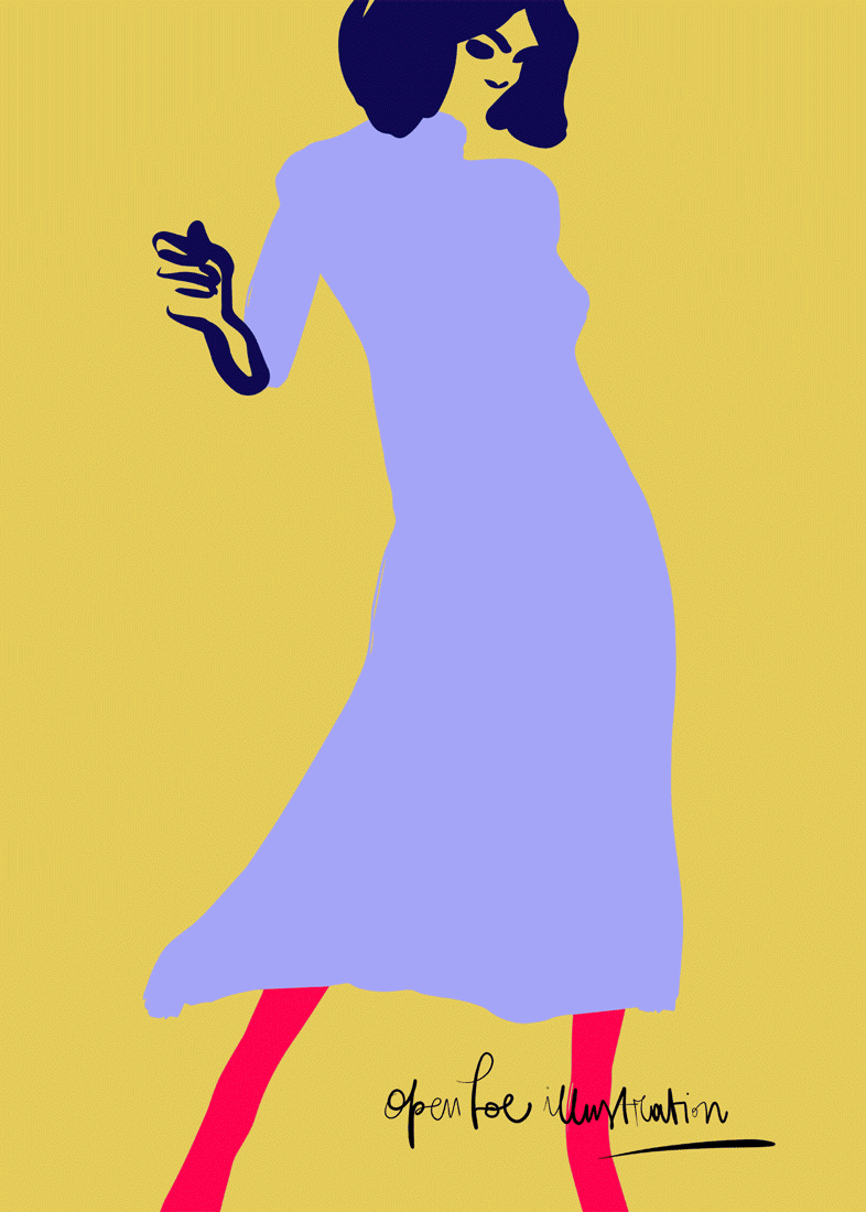 Dancing with myself - animazione LABORATORIO creativo #yourOpenToeIllustration