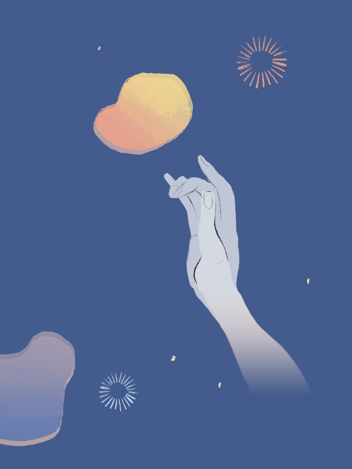Self therapy illustration by Silvana Mariani for Loqui Psychology